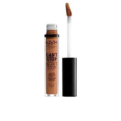 Image of NYX Professional Makeup Can&#039;t Stop Won&#039;t Contour Concealer (Various Shades) Mahogany