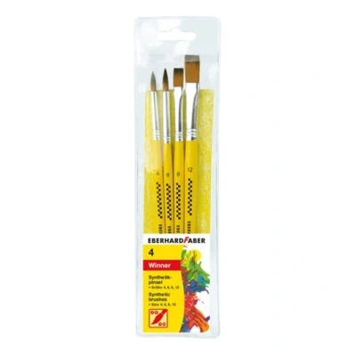 Image of Eberhard Faber synthetic brush set (4 pack)
