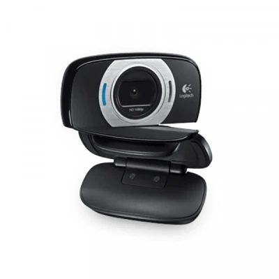 Image of Logitech C615 Portable Webcam, Full HD 1080p/30fps, Widescreen Video Calling, Foldable, Light Correction, Autofocus, Noise Reduction, For Skype, FaceTime, Hangouts, PC/Mac/Laptop/Macbook/Tablet