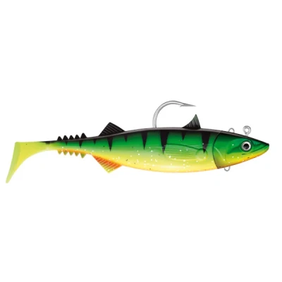 Image of Jackson Sea The Mackerel Rigged Firetiger 23cm Shad