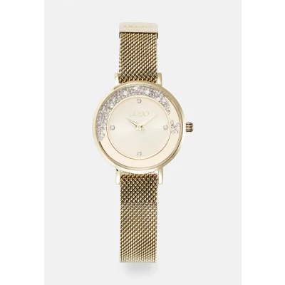 Image of LIU JO MINI Dancing SLIM Watch goldcoloured, Women&#039;s, Size: One Size, Gold/coloured