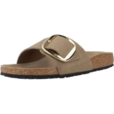 Image of Birkenstock Madrid Big Buckle 1030467 Sandals, Brown, 38 EU Étroit