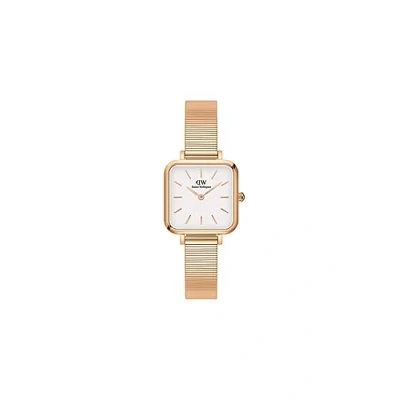 Image of Daniel Wellington DW00100517 Ladies Quadro Studio Rose Gold 22mm Watch