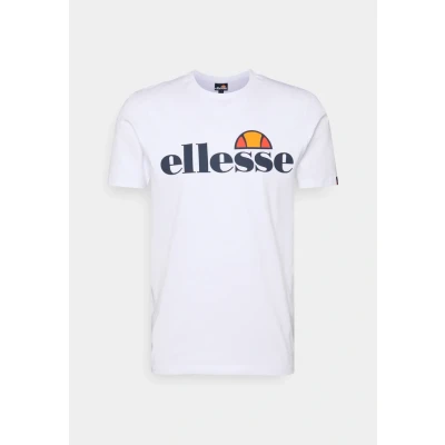Image of Ellesse SL Prado TEE Print Tshirt, Men&#039;s, Size: Large, White