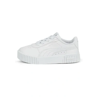 Image of Puma Carina 2 0 Trainers white silver for kids, Size: 6K, Synthetics