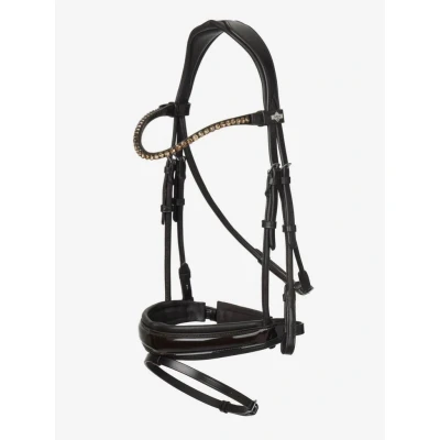 Image of LeMieux Kudos Bridle Patent Dressage