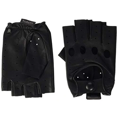 Image of Roeckl Men&#039;s Palermo Drivers Gloves, Black, 8