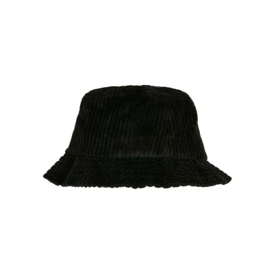 Image of Flexfit BIG Corduroy Bucket Hat, Men&#039;s, Size: One Size, Black