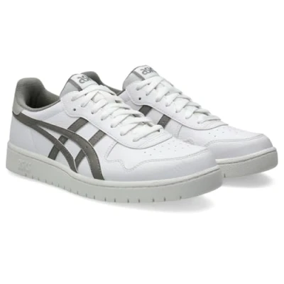 Image of Asics Sportstyle Japan S Trainers, Size: 5.5, White steeple grey High quality imitation leather