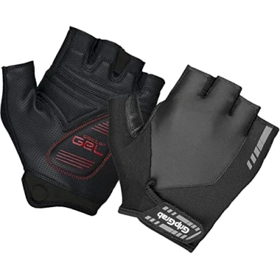 Image of GripGrab ProGel 4 mm DoctorGel Padding Short Finger Cycling Gloves Padded Fingerless Summer