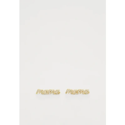 Image of kate spade new york MAMA SAID STUD Earrings clear/goldcoloured, Women&#039;s, Size: One Size, Clear/gold/coloured