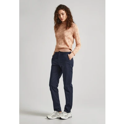 Image of Pepe Jeans Tracy Trousers, Women&#039;s, Size: 24x30, Dulwich blue