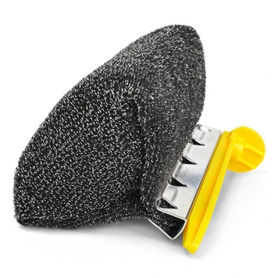 Image of Scrub Daddy BBQ Cleaning Brush Replacement Head, Barbeque Grill Cleaner, Wire Bristle Free with FlexTexture, Barbecue Cleaner Brushes, High Tech Accessories for Men