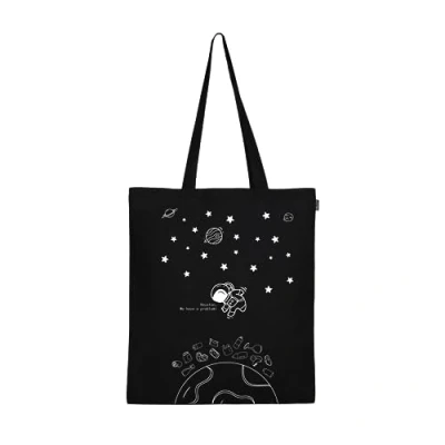Image of Eco Right Aesthetic Canvas Tote Bag for Women, Cute, Trendy &amp; Reusable Cotton Bags School, Shopping, Gym, Library and Beach, Perfect Groceries, Gifts Teachers, Cool Summers, One Size,