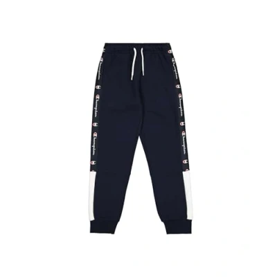 Image of Champion Retro Sport Pants Unisex Tracksuit bottoms for kids, Size: 3 4y, New navy/white
