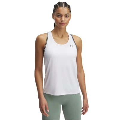 Image of Under Armour Knockout TANK Top, Women&#039;s, Size: XS, White (100)