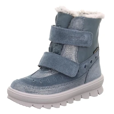 Image of Superfit Flavia Winter boots for kids, Size: 10/10.5K, Blau Leather and textile