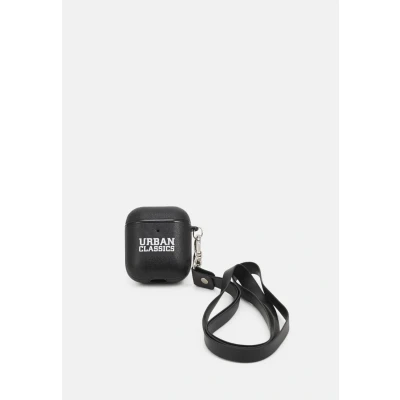 Image of Urban Classics Earphone CASE Necklace Unisex Tech accessory, Men&#039;s, Size: One Size, Black
