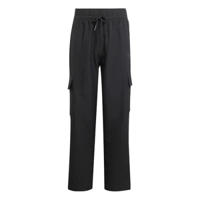 Image of adidas Performance Essentials Cargo Pants Junior Unisex Trousers for kids, Size: 9 10y, Black/white