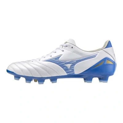 Image of Mizuno MORELIA NEO IV PRO Football Shoes White/laser blue/laser blue Women/Men Size 7