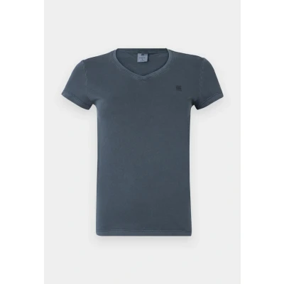 Image of G STAR Eyben SLIM Basic Tshirt Osaka blue, Women&#039;s, Size: XXS, blue