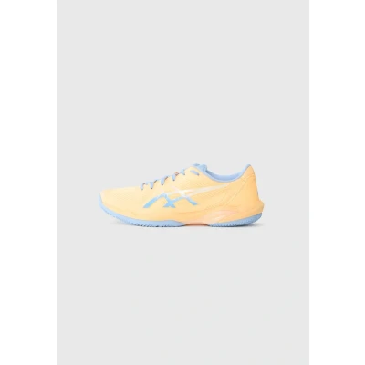 Image of Asics Solution Swift 2 Padel shoes, Women&#039;s, Size: 6, Orange glow/cream shoes