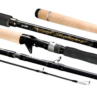 Image of Illex Night Shadows B 250 XXH The Wild Dog Baitcaster 2.5m (180 200g) Baitcasting rod
