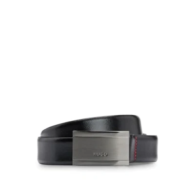 Image of HUGO Gexter Belt, Men&#039;s, Size: 42, Black
