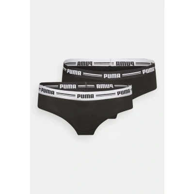 Image of Puma Women Brazilian 2 PACK Briefs, Women&#039;s, Size: Small, Black