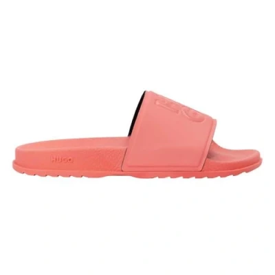 Image of HUGO Match IT Pool slides, Women&#039;s, Size: 3, Light/pastel red Synthetics