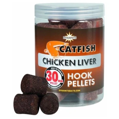 Image of Dynamite Baits Catfish Chicken Liver Hook Pellet 30mm Fishing pellets