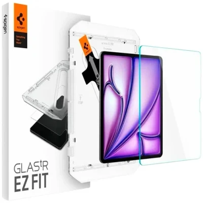 Image of Spigen EZ Fit Tempered Glass Clear Screen Protector Apple iPad Air 2024/2025 13