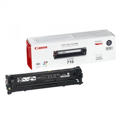 Image of Canon 716 BK black toner (original Canon)