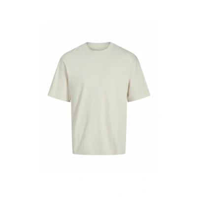 Image of Jack &amp; Jones Jjeurban EDGE TEE O NECK Basic Tshirt, Men&#039;s, Size: Small, Moonbeam