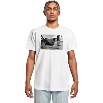 Image of Mister Tee Private Jet Legs Tee, White, M