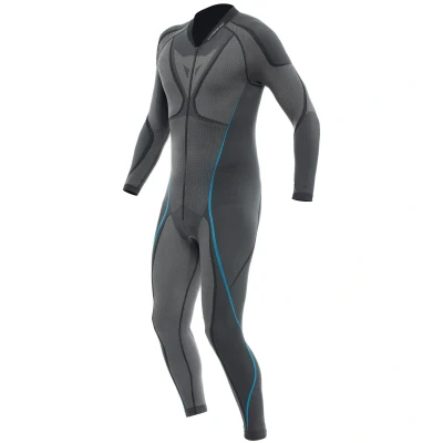 Image of Dainese Men&#039;s Dry Suit Base Layer Underwear, Black/Blue, XS/S