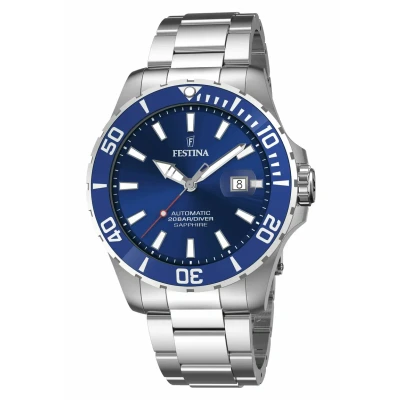 Image of Festina Automatico Watch, Men&#039;s, Size: One Size, Blue
