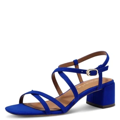 Image of Tamaris Sandals, Women&#039;s, Size: 4, Royal blue shoes