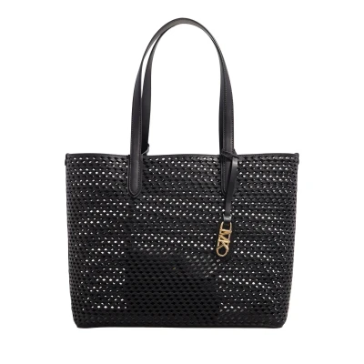 Image of Michael Kors Eliza XL Tote SET bag, Women&#039;s, Size: One Size, Black