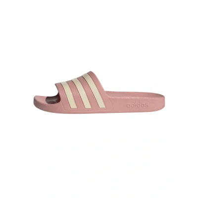 Image of adidas Women&#039;s Adilette Aqua Slides Sandal, Wonder Mauve White Mauve, 7 UK