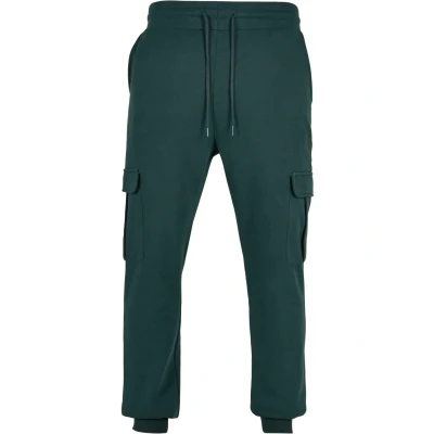 Image of Urban Classics Men&#039;s Cargo Sweatpants, Bottle Green, 3XL