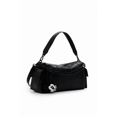Image of Desigual BAG ALL Mickey Habana LONG Handbag, Women&#039;s, Size: One Size, Black