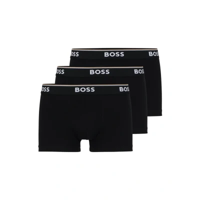 Image of BOSS Trunk Power 3 PACK Pants, Men&#039;s, Size: XS, Black