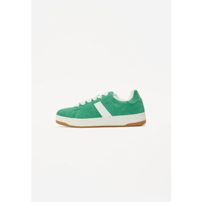 Image of Jack &amp; Jones Jfwmiles Suede Sneaker Trainers, Men&#039;s, Size: 6, Verdant green Pu