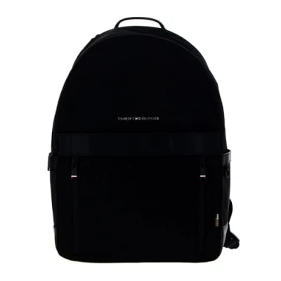 Image of Tommy Hilfiger Men TH Elevated 1985 Backpack Hand Luggage, Black (Black), One Size