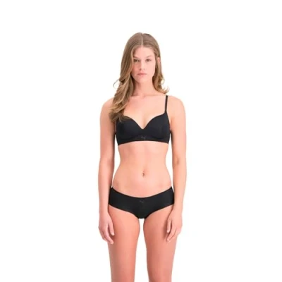 Image of Puma Women&#039;s Soft Bra, Black, 36 / D