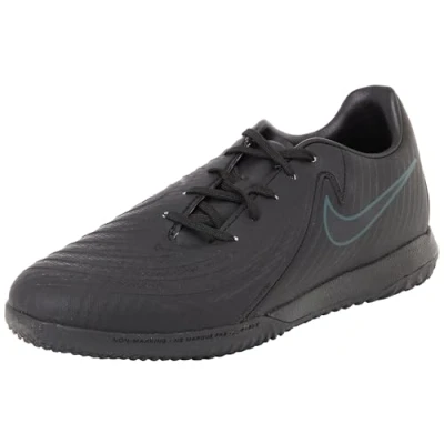 Image of Nike Performance Phantom GX II Academy IC Indoor football boots, Size: 6/6.5, Black/deep jungle Synthetics