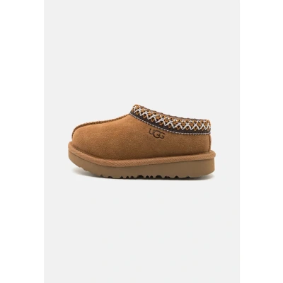 Image of UGG Tasman II Unisex Slippers for kids, Size: 8K, Chestnut Suede