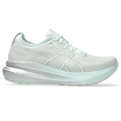 Image of Asics Gelkayano 31 Road running shoes, Women&#039;s, Size: 4, Pure aqua/pure silver Textile/synthetics