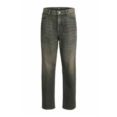 Image of Jack &amp; Jones Junior Chris Straight leg jeans for kids, Size: 116, Grey denim